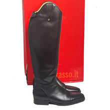 Load image into Gallery viewer, Sergio Grasso Size 43 Black Tall Riding Boot