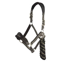 Load image into Gallery viewer, Le Mieux Vogue fleece headcollar &amp; rope