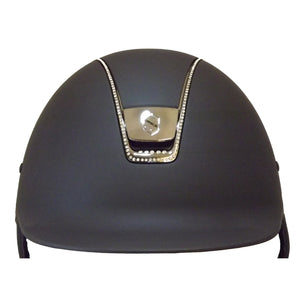 Samshield Navy Shadowmatt 255 Crystal Riding Hat