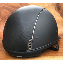 Load image into Gallery viewer, Samshield Black Shadowmatt Shimmer Titanium Riding Helmet
