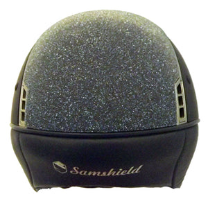 Samshield Navy Shadowmatt with Swarovski Crystal Fabric top