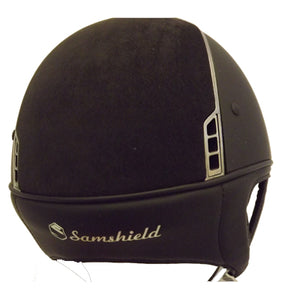 Samshield Black Shadowmatt with Alcantara Top Riding Helmet
